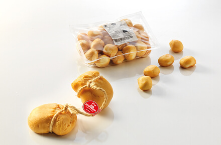 ÖMA Scamorza Affumicata und Scamorzine Affumicate - Bio