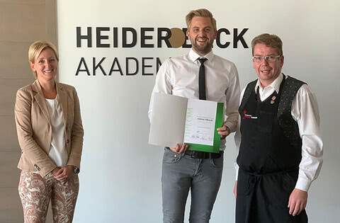 Prüfung zum Diplom Käsesommelier - Außendienstler Andreas Albrecht