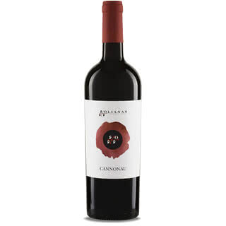 Auf dem Bild ist eine Flasche Rotwein mit der Bezeichnung