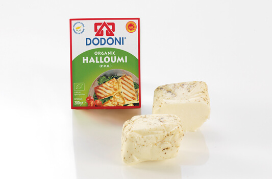 Dodoni Halloumi PDO Grill- und Bratkäse - Bio