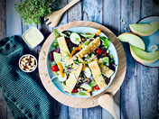 Grillkäse, ÖMA Brat- und Grillkäse, Grillkäse Salat